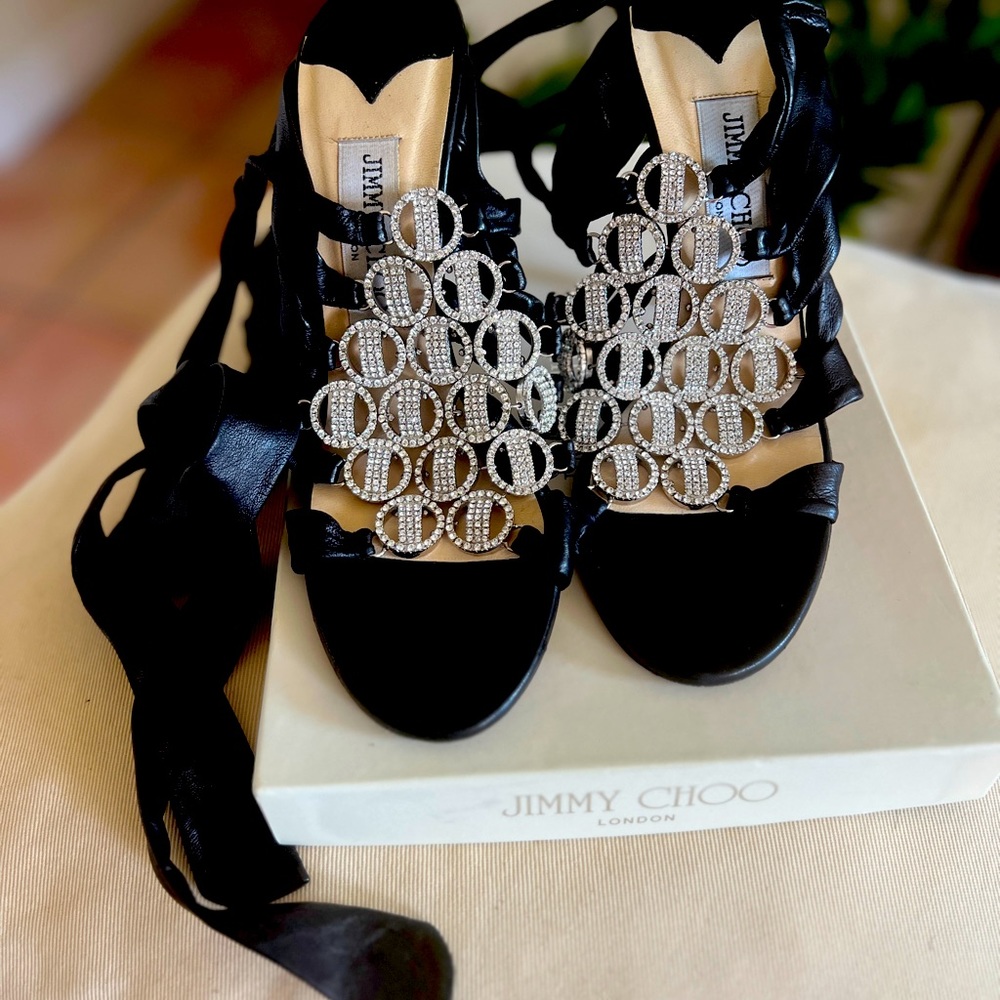 Jimmy Choo Articolo 015Marine shoes